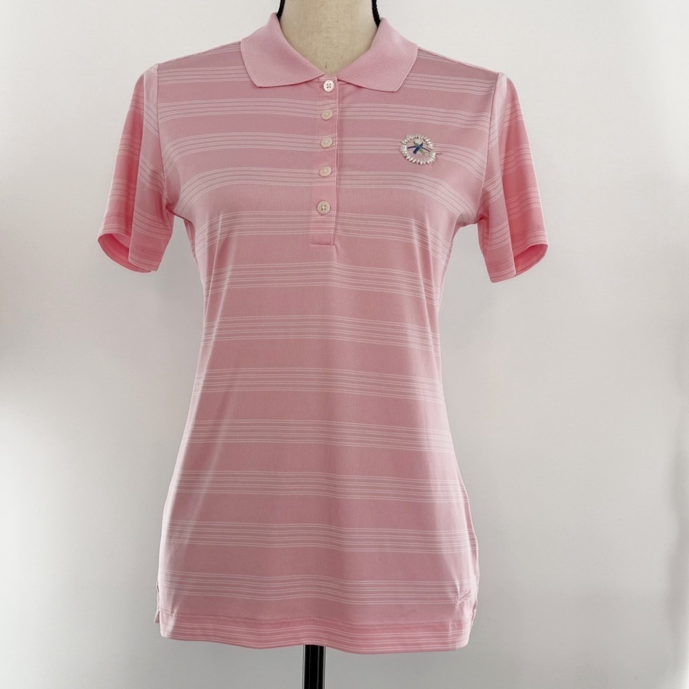 Nike Golf tour performance Dri-Fit Pink Polo Shirt size small women’s